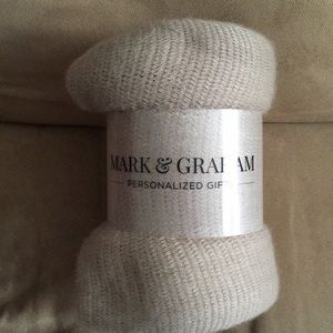 Mark & Graham color block throw blanket